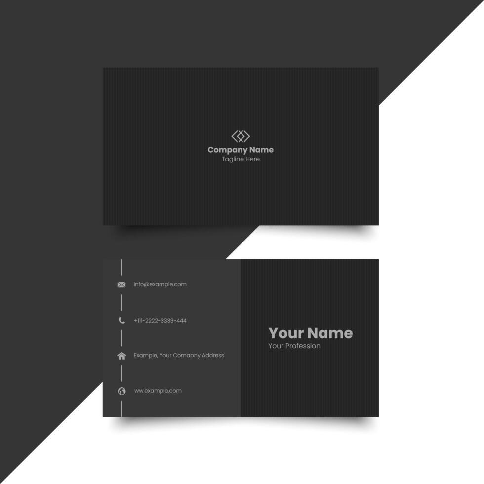 a business card vector