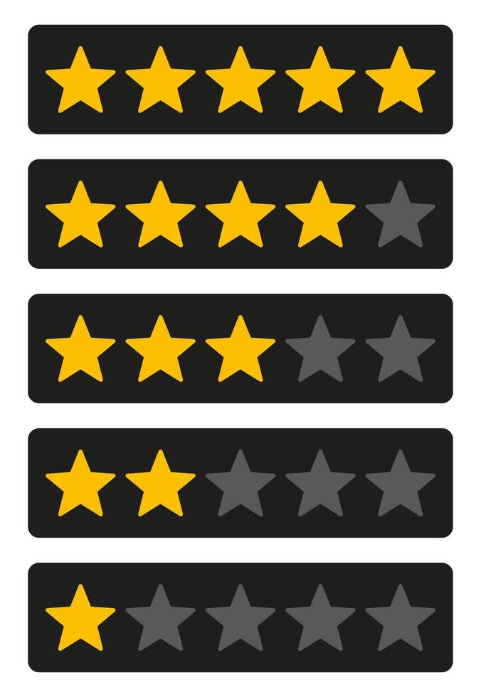 Flat icon of customer review isolated on white background. vector