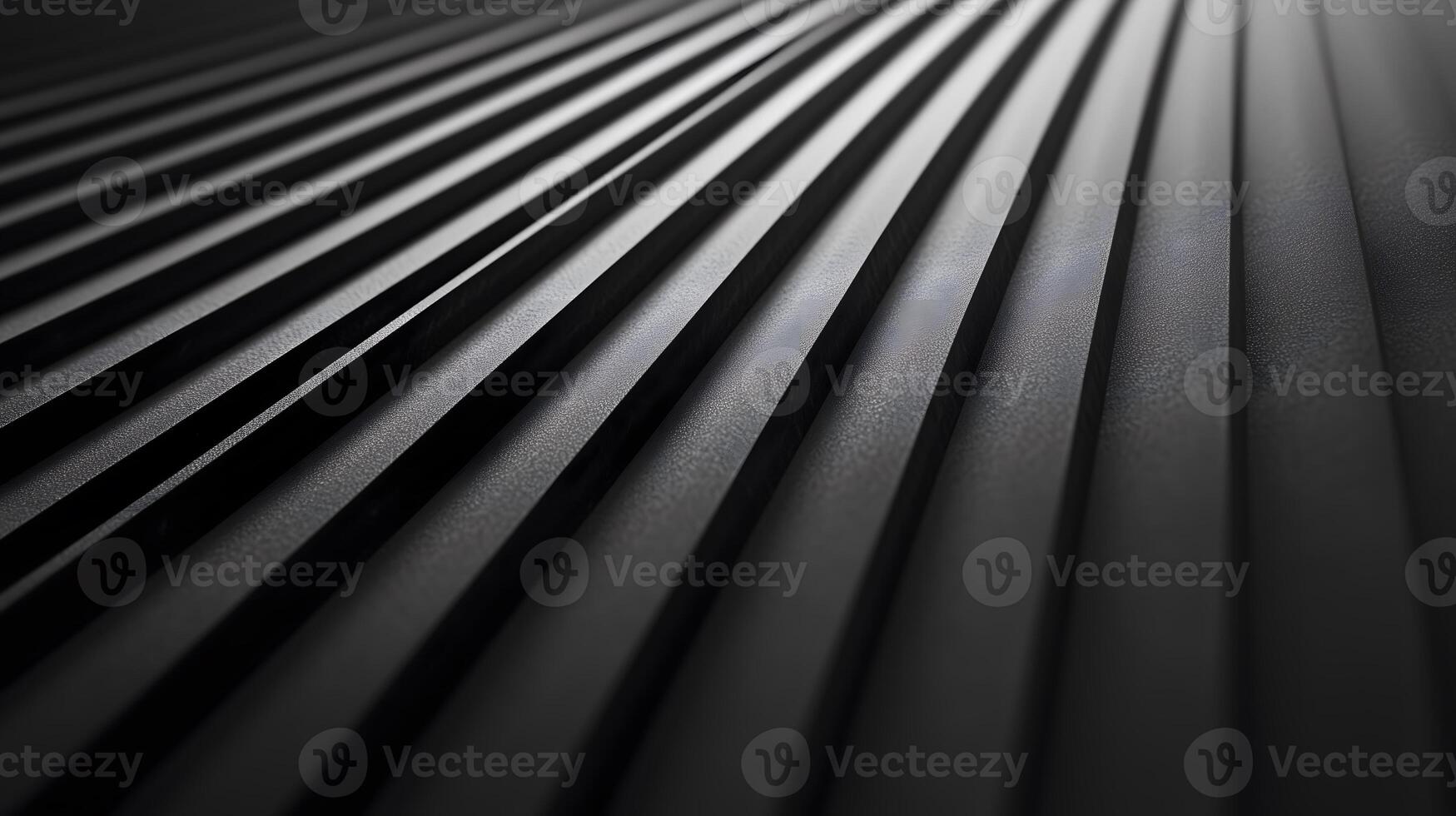 Dark Metallic Surface with Repeating Parallel Lines and Depth photo