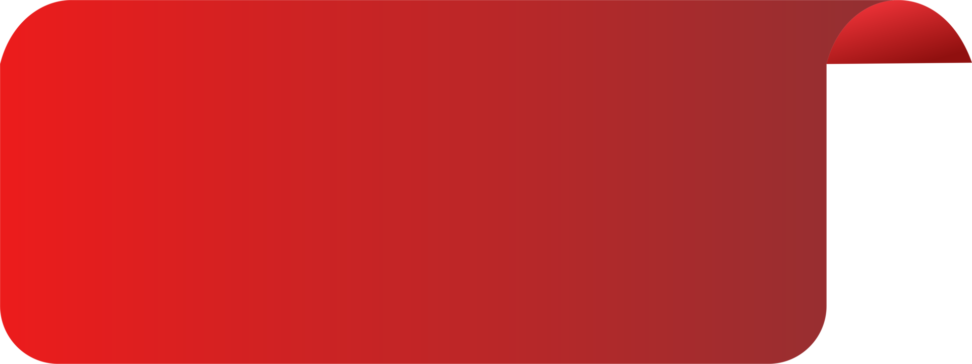 Banner red ribbon png