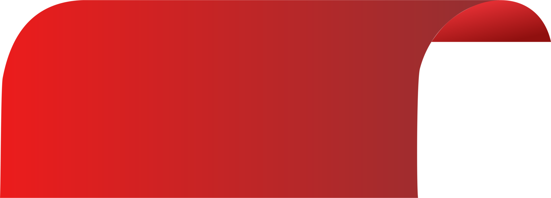 red ribbon label png