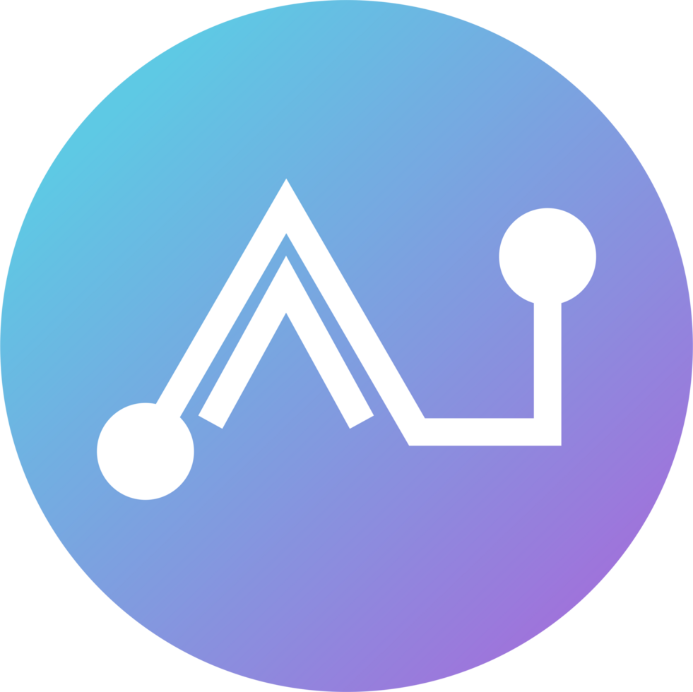 Ai icon round shape png