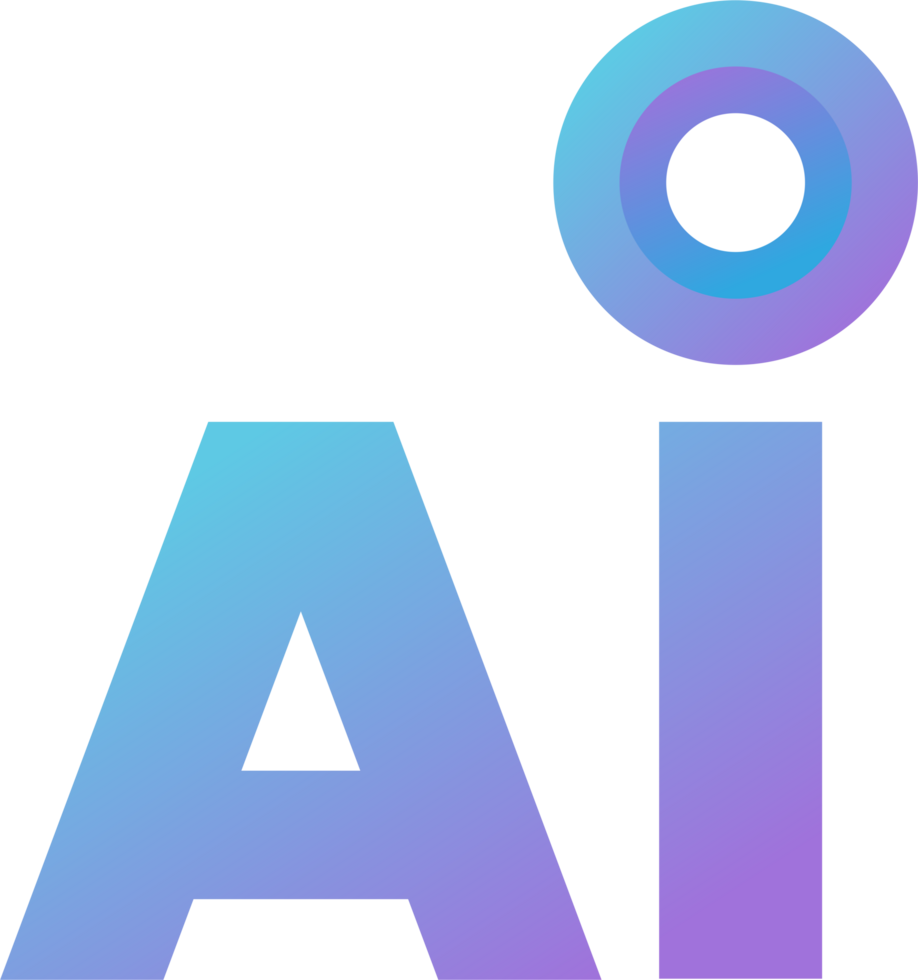 AI symbol technology png