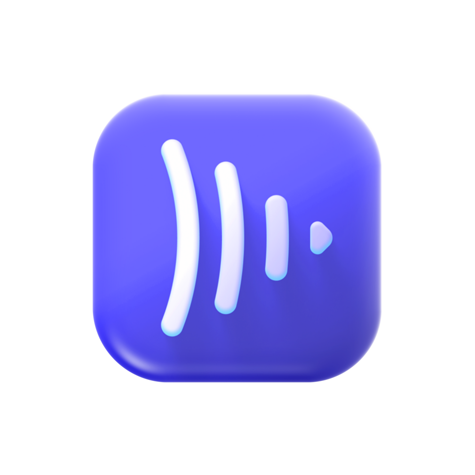 Frame.io icon on transparent background png