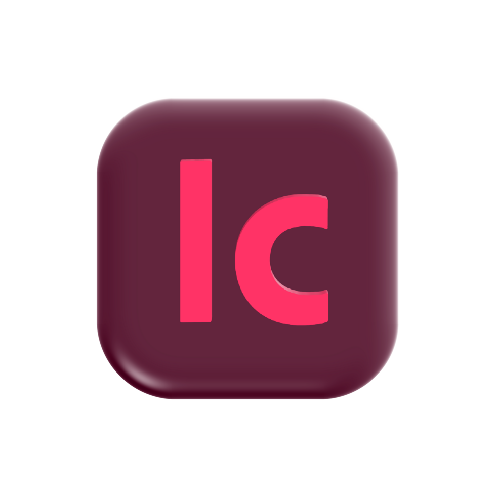 Adobe InDesign icon on transparent background png
