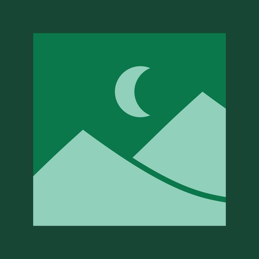 The logo for the mountain range vector