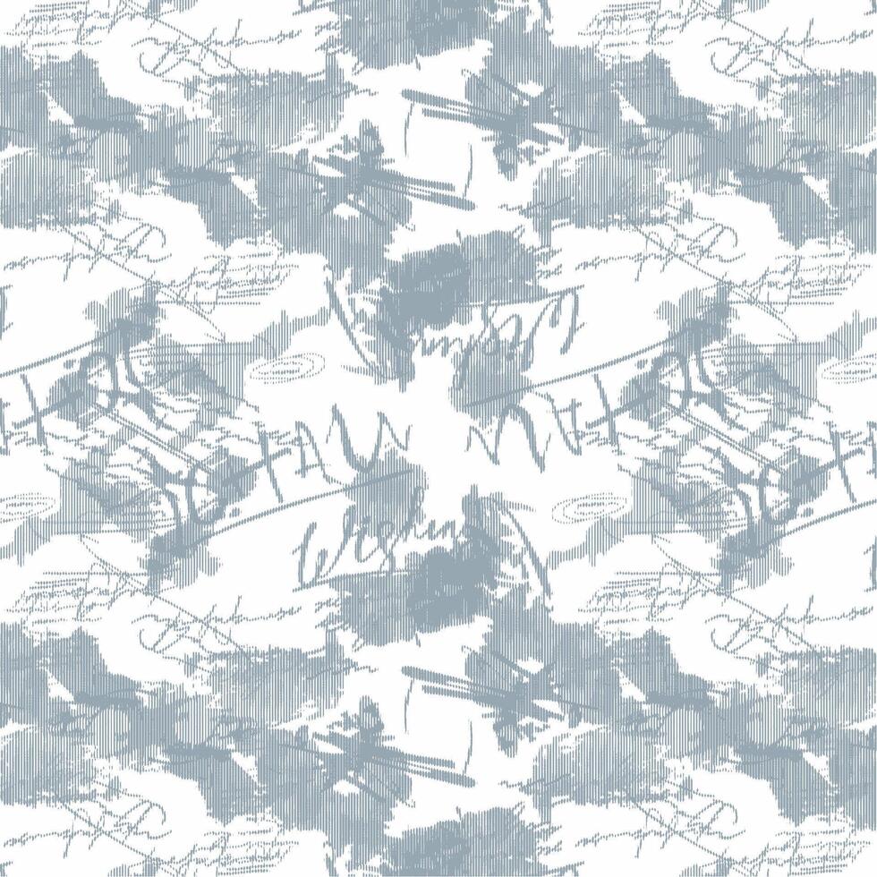 A wallpaper with a blue and white design vector