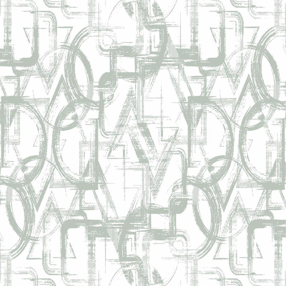 A green and white wallpaper with a design vector