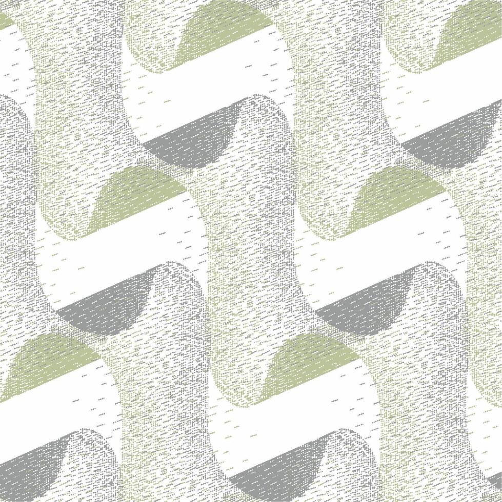 A seamless pattern with green and white lines vector