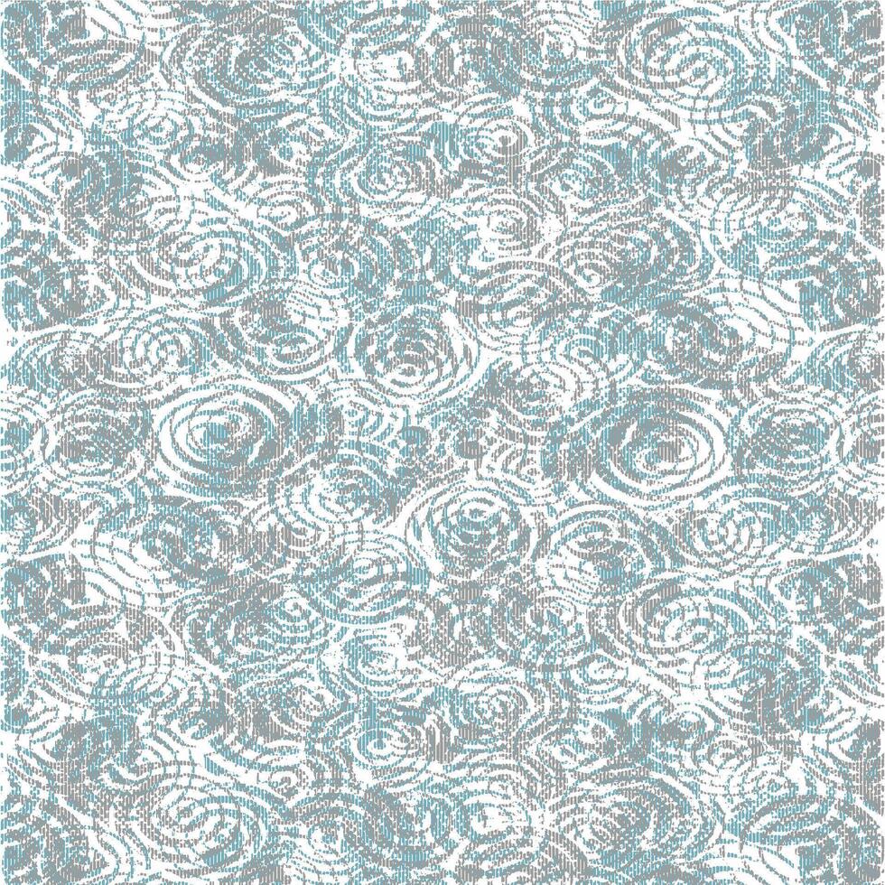 A blue and white pattern with swirls vector