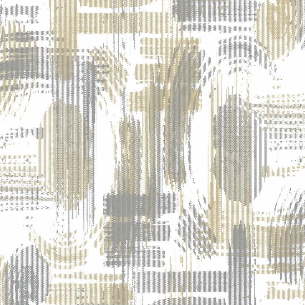 A gray and white abstract wallpaper with a brush stroke pattern vector