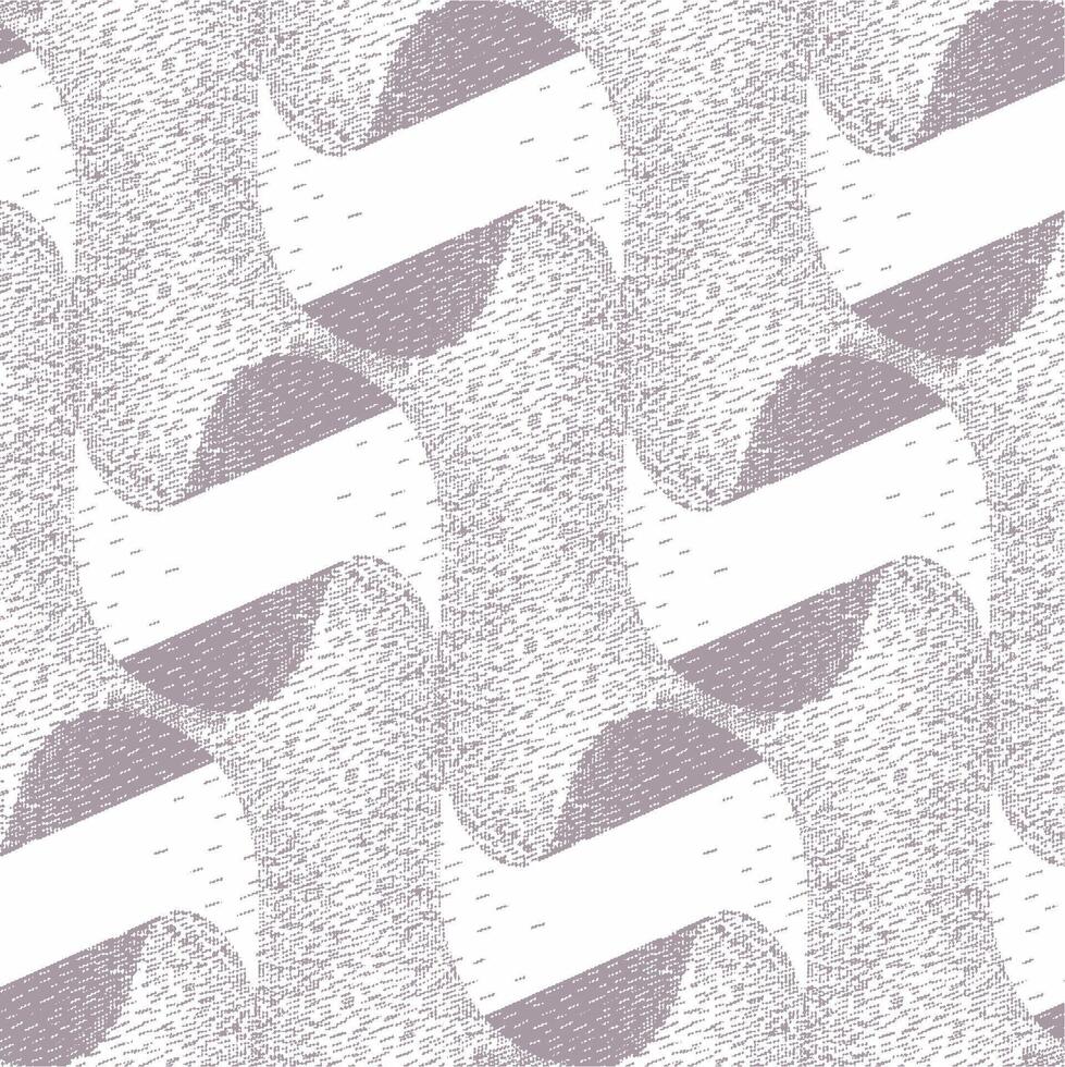 A pattern with a wave shape in purple and white vector
