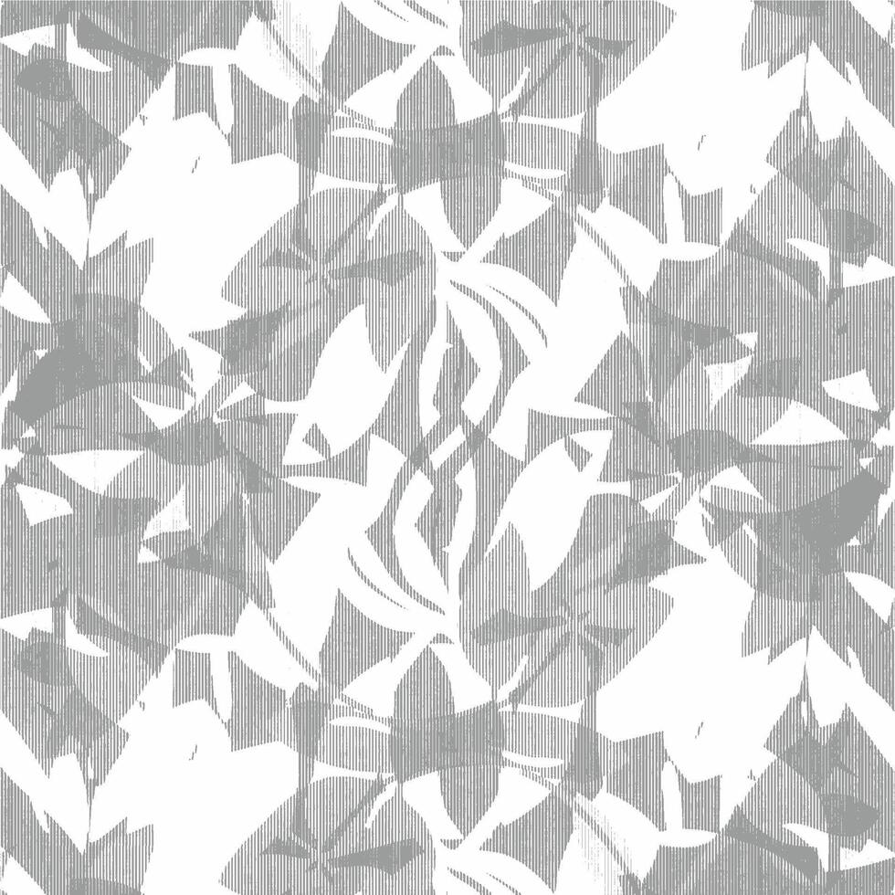 A gray and white abstract pattern with a large design vector