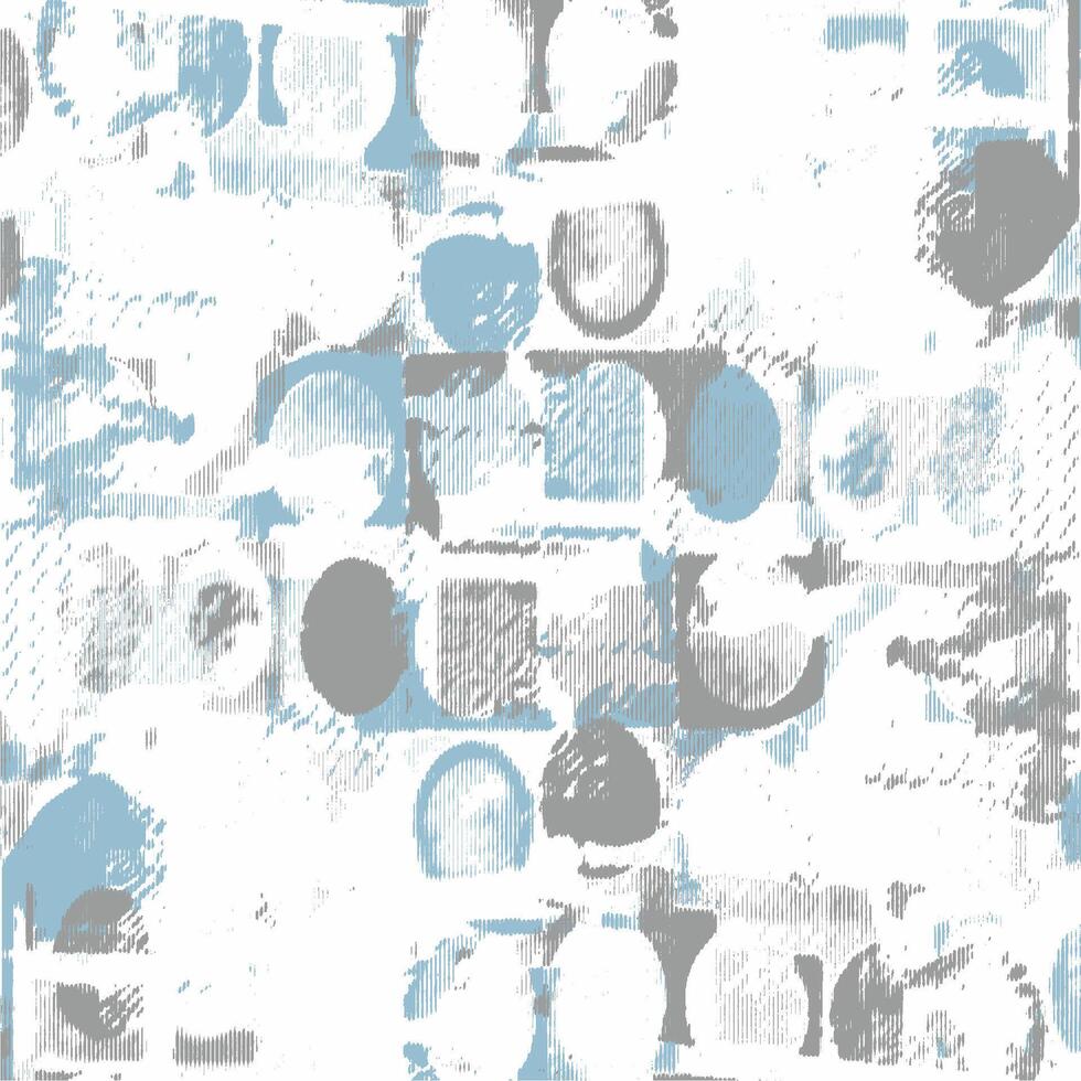 A blue and white abstract wallpaper with circles and dots vector