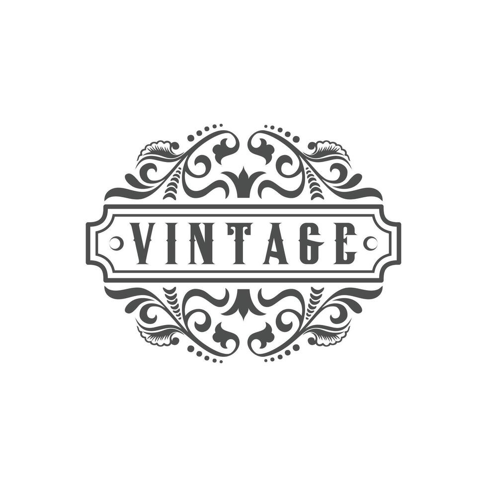 Vintage Design Hand Drawn Banners,Badges and Frames vector