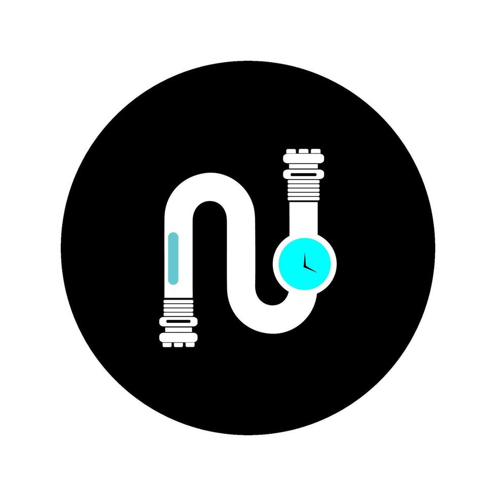 control water pipe vector
