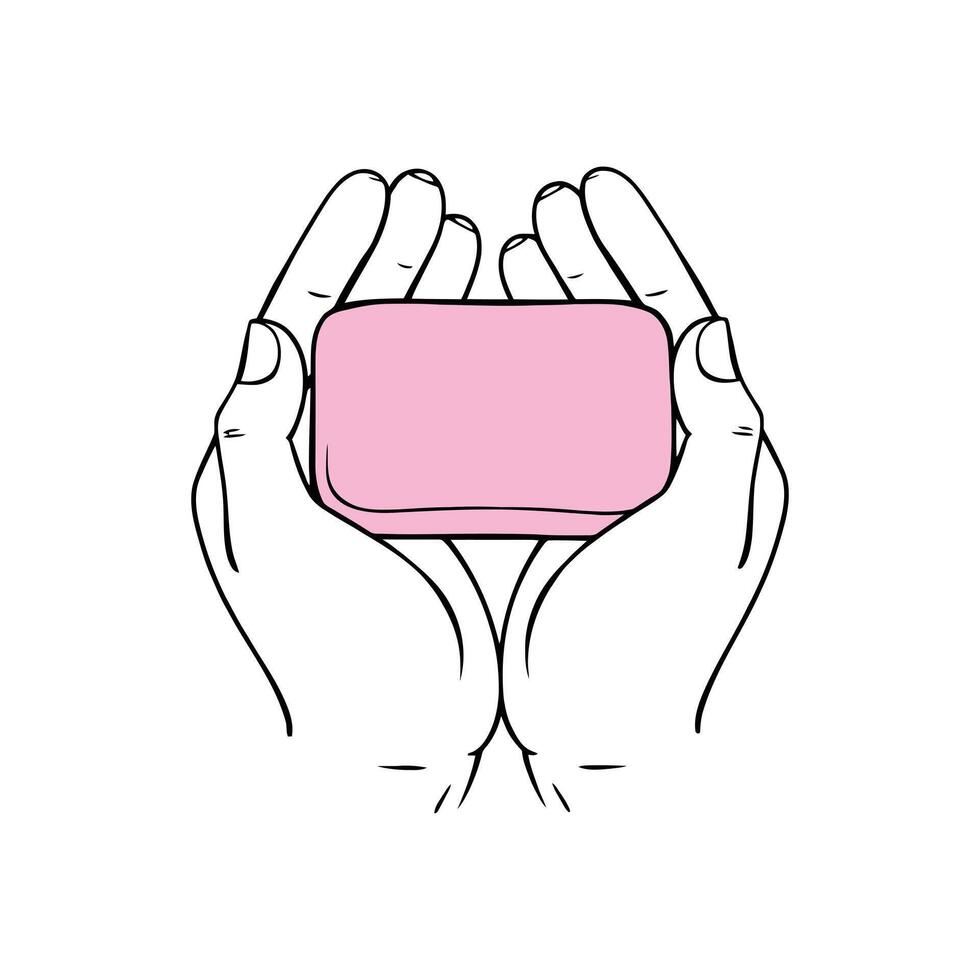 Hygiene for All Hand Washing Soap Illustration vector