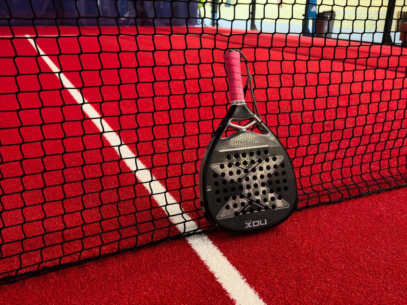 Ukraine Kyiv, january 13 2025. Padel racket nox photo