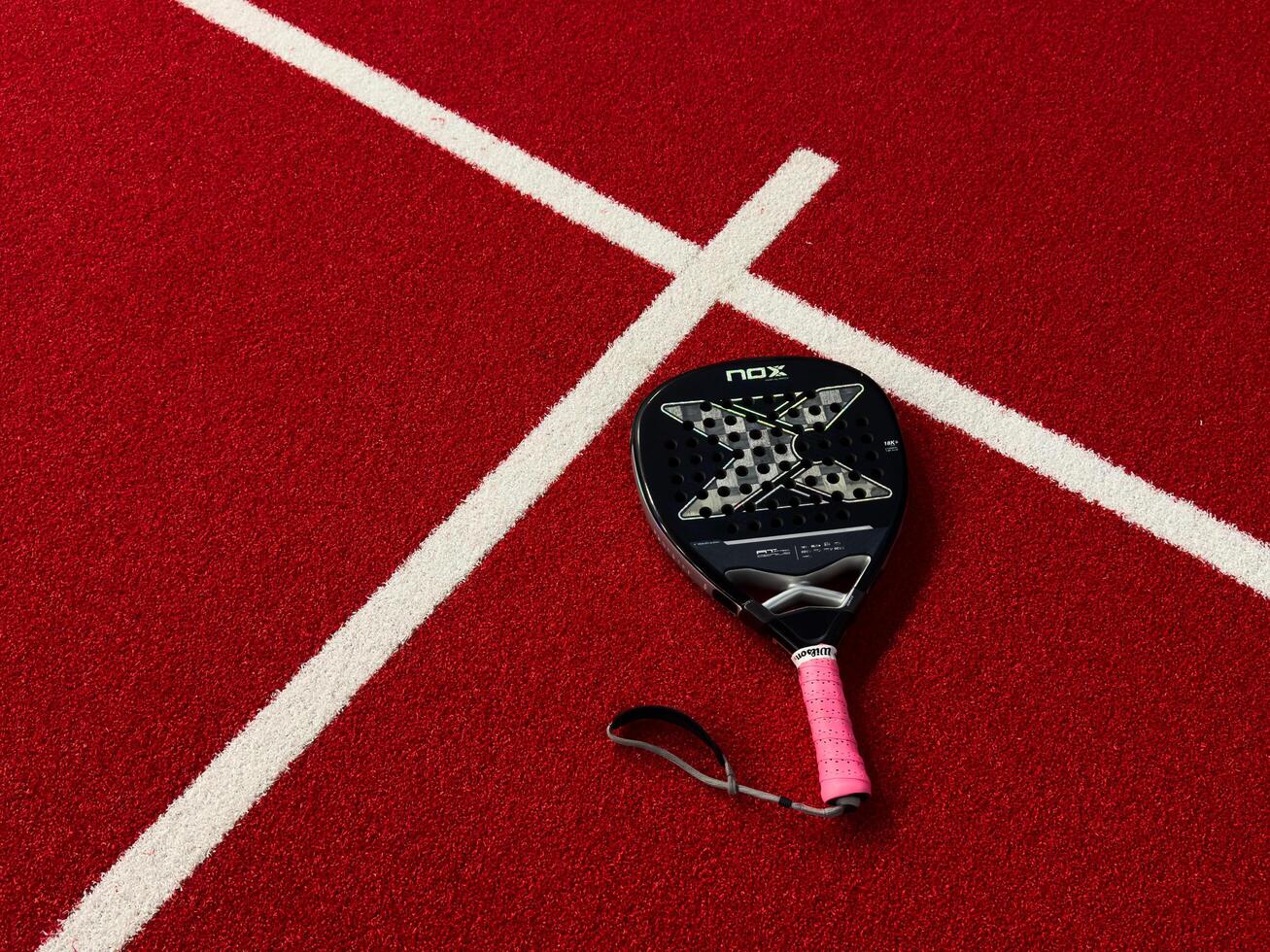 Ukraine Kyiv, january 13 2025. Padel racket nox photo