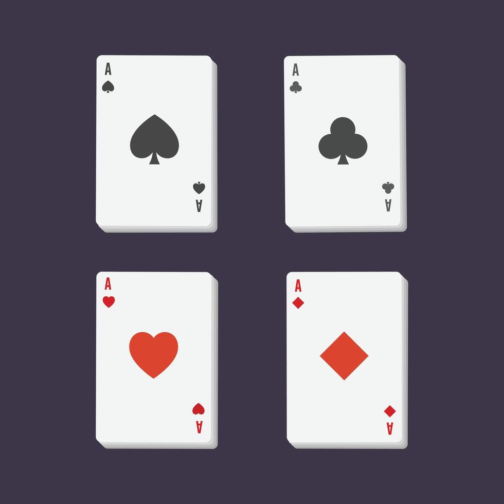 Deck of cards vector