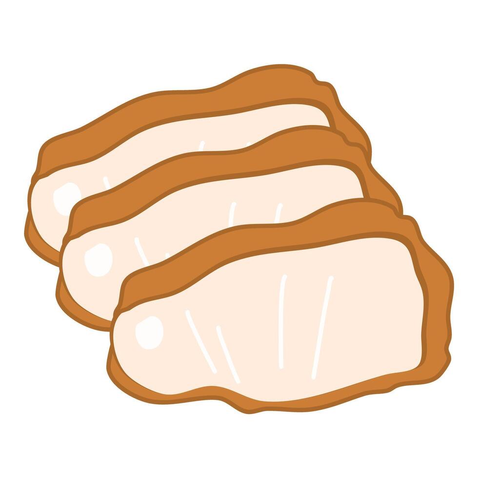 Traditional Filipino food Lechon with soy sauce vector