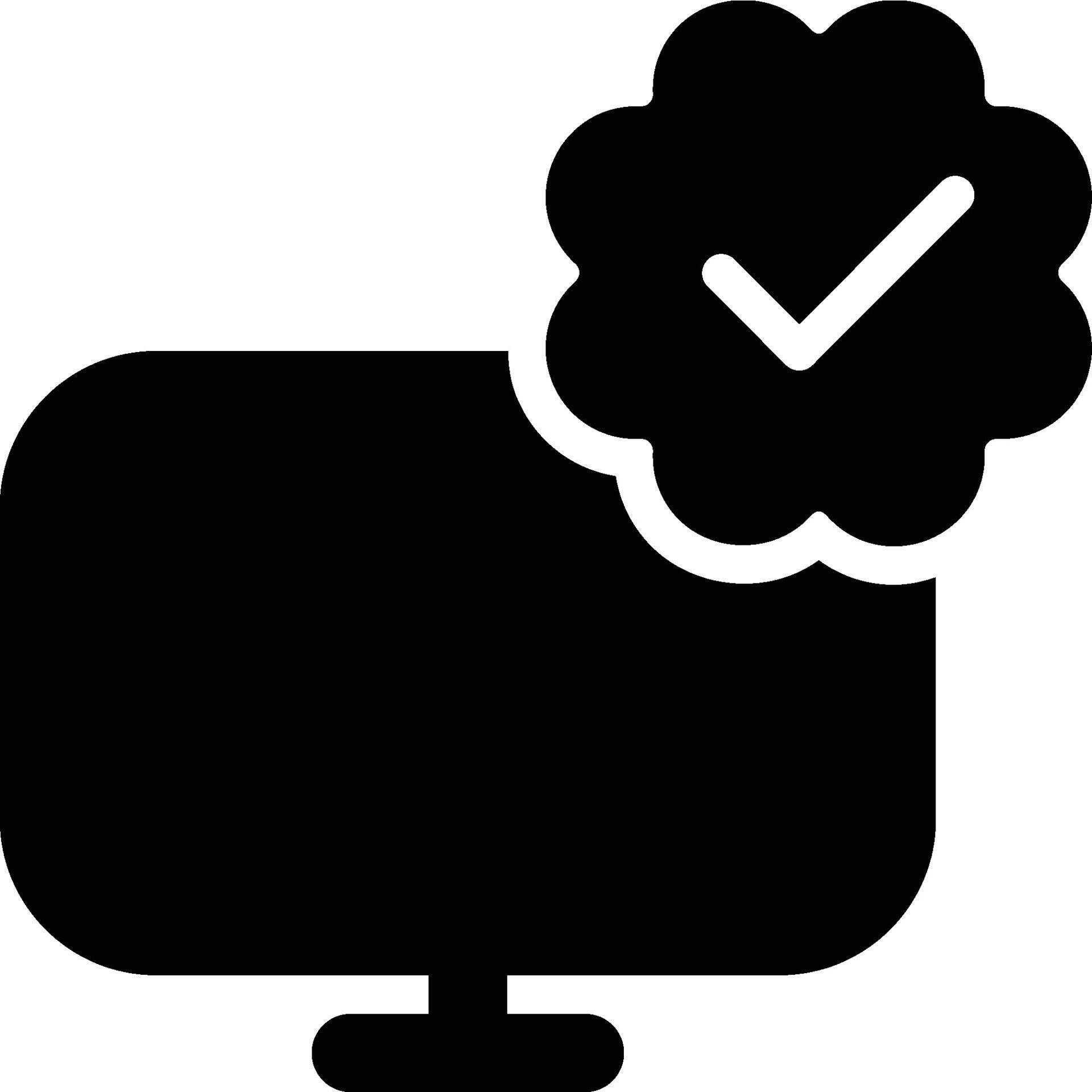 Authenticity, Validity Glyph Solid Icon 56508309 Vector Art at Vecteezy