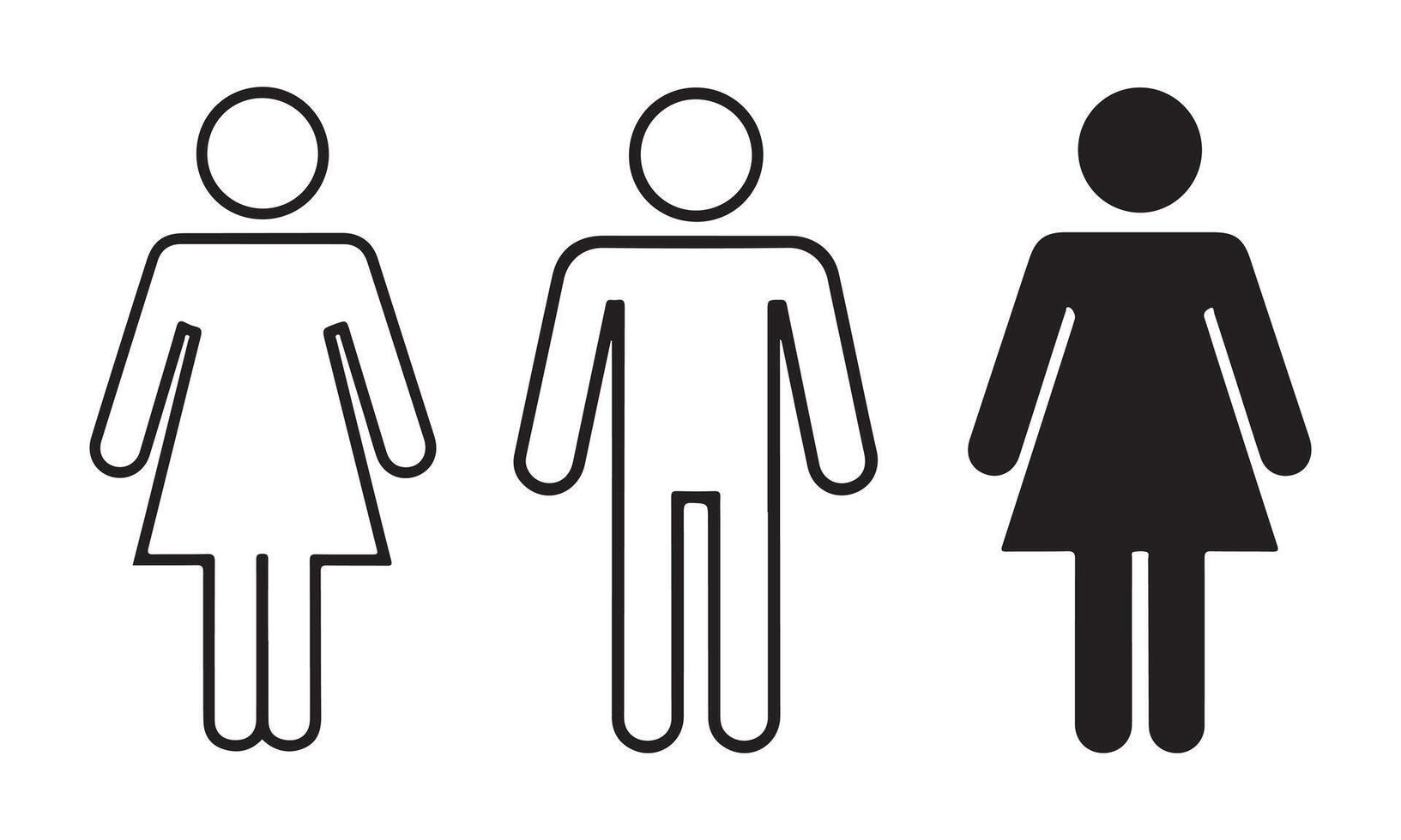 Best Male and female symbol vector