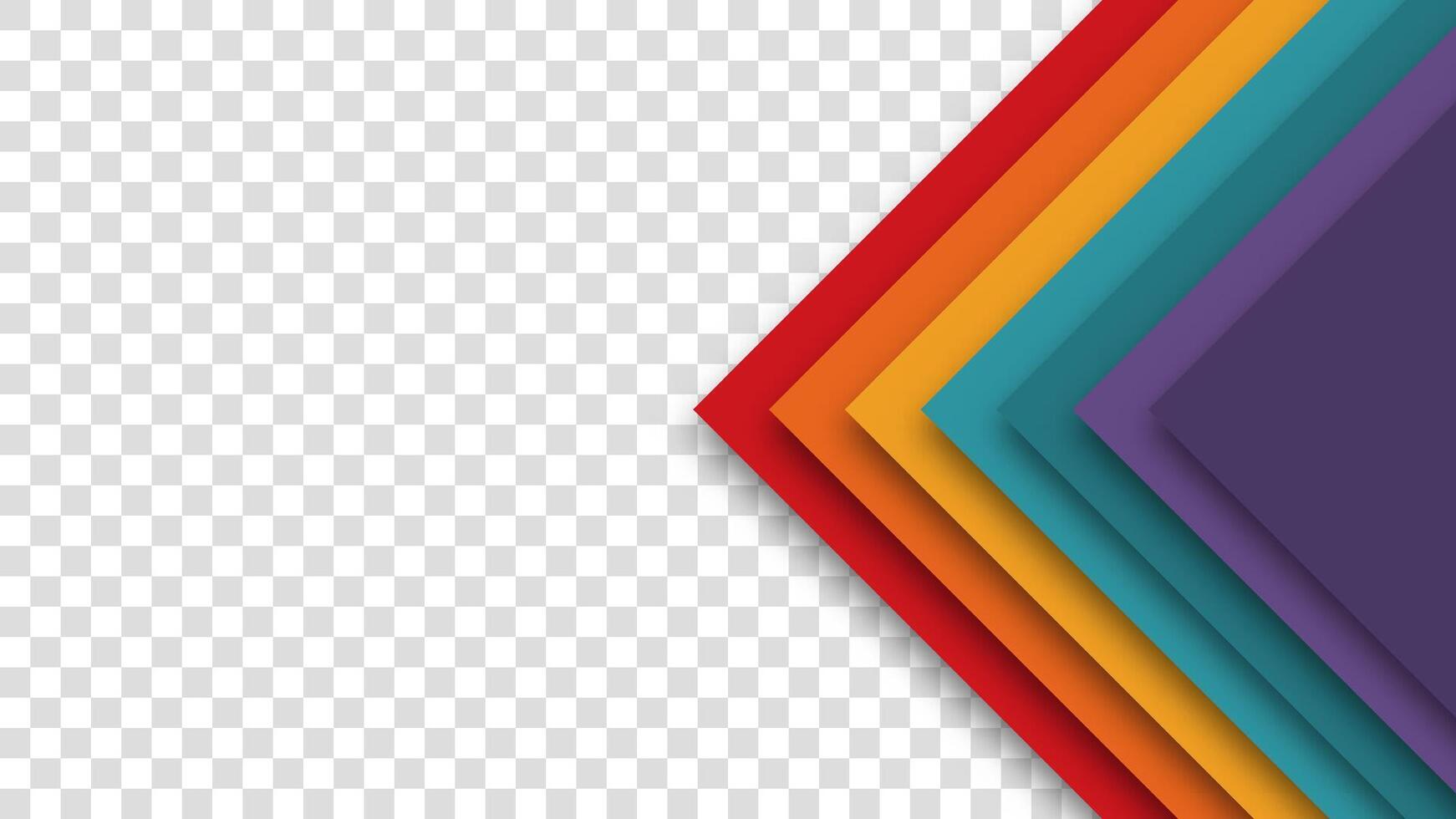 High-quality retro background with futuristic geometric patterns. 1970s 1980s 1960s colors create a nostalgic yet modern feel. Great for creative design projects. vector