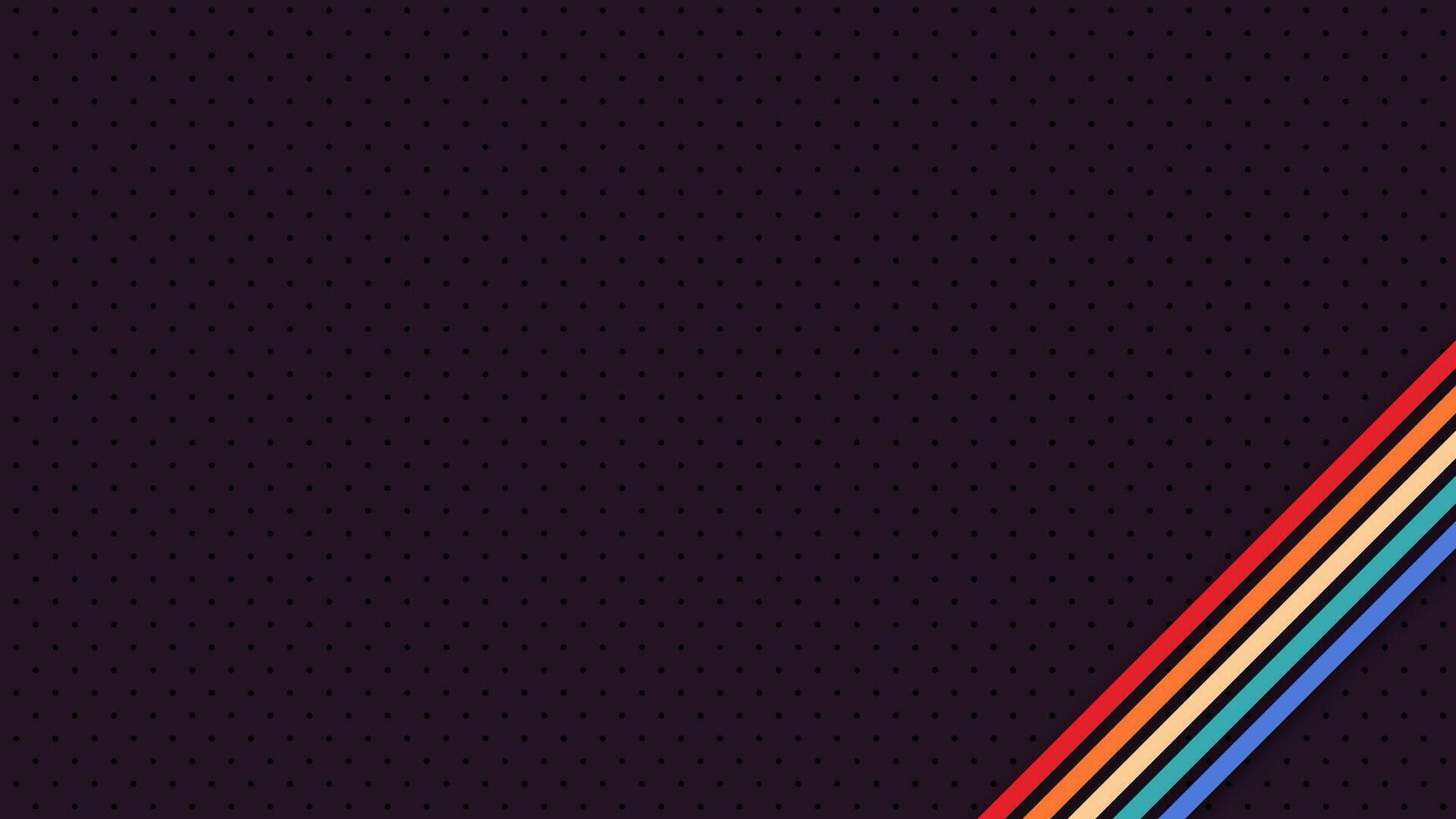 Retro futuristic design reflecting 1970s, 1980s, and 1960s styles. Funky technology background for creative use. vector
