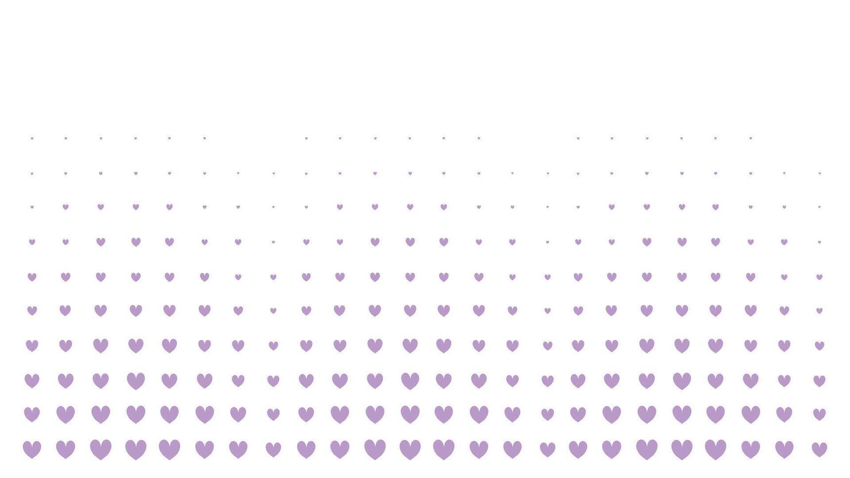 Love Shape Halftone Pattern vector