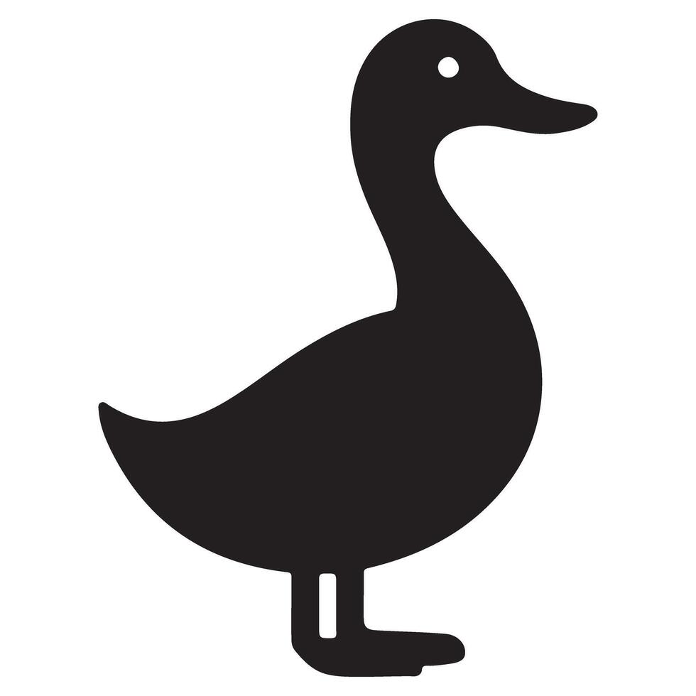 Cute Duck Image Download Perfect for Crafting Projects vector