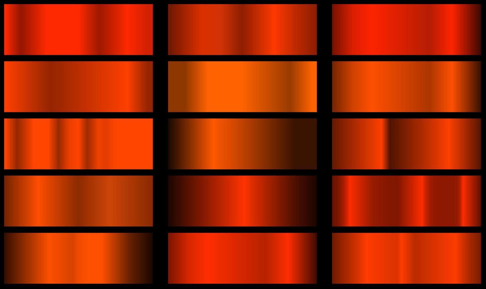 Orange shiny gradient, metallic foil texture. High quality gradients. Shiny metallic background. Design element. vector