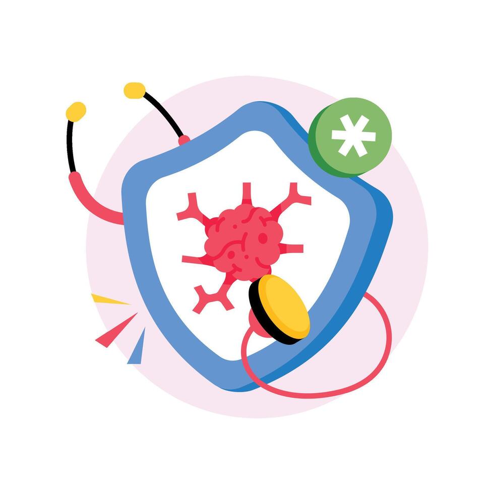 Cancer Concepts Style illustrations. EPS 10 File stock illustration vector