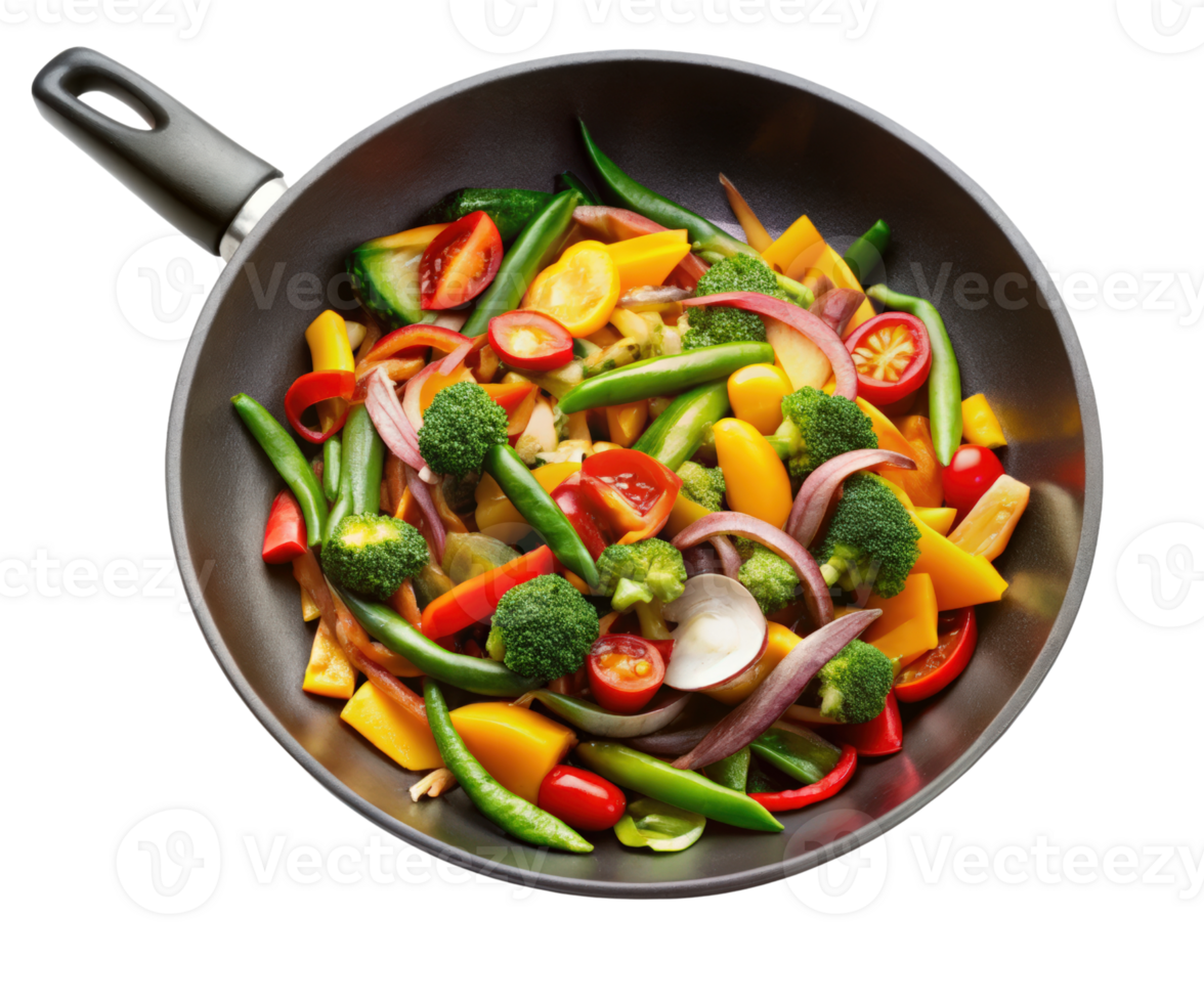 A pan filled with vegetables and other vegetables png