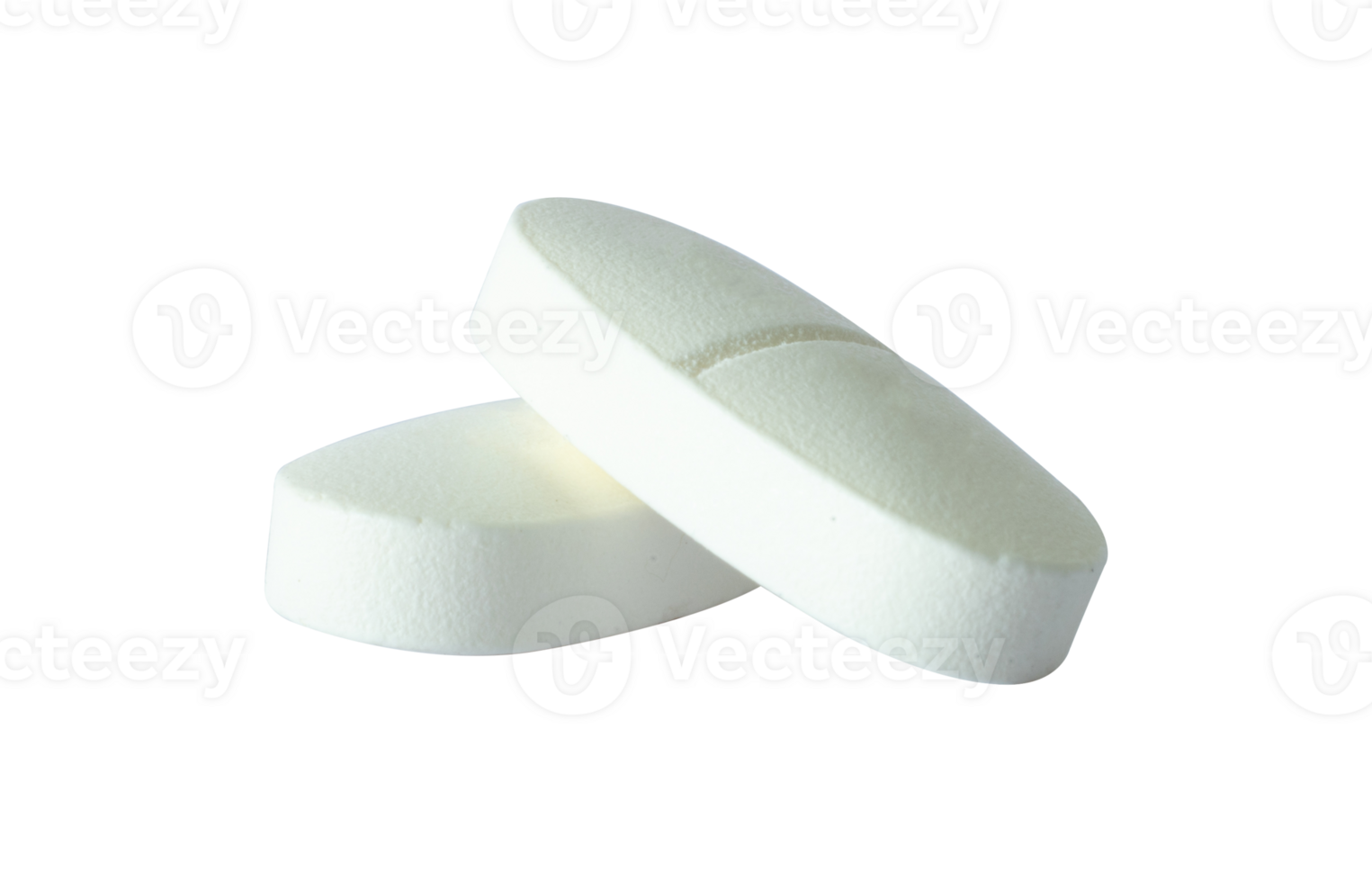 two white pills isolated element png
