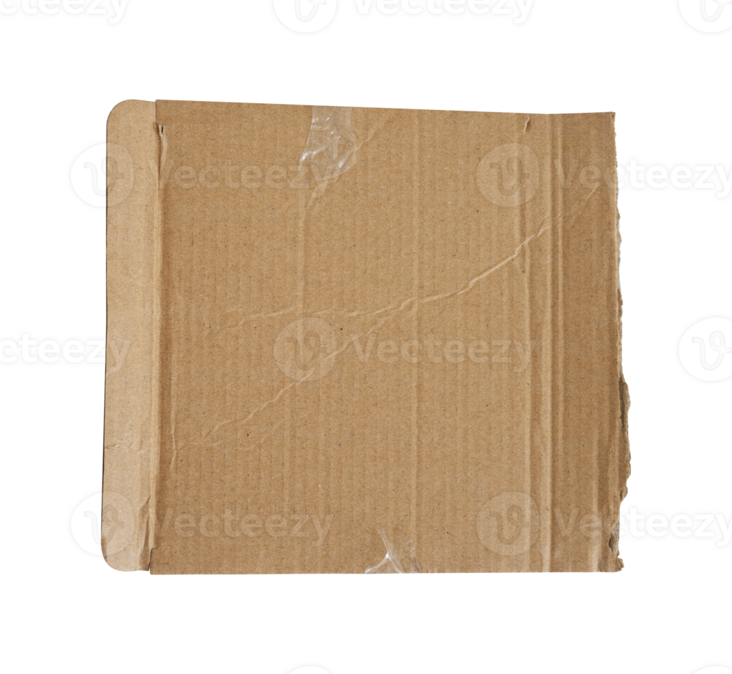 torn paper cardboard isolated png
