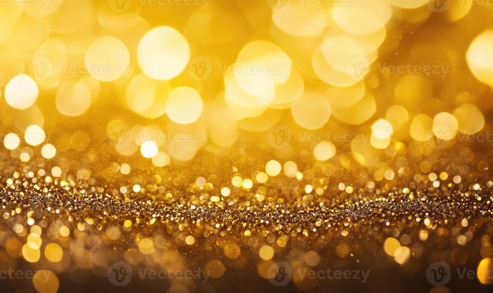 A gold background with many small circles photo