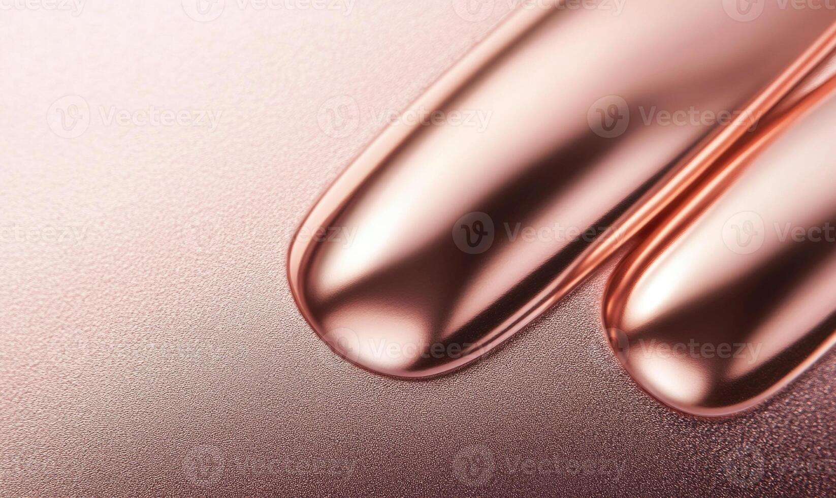 A pair of gold fingernails photo