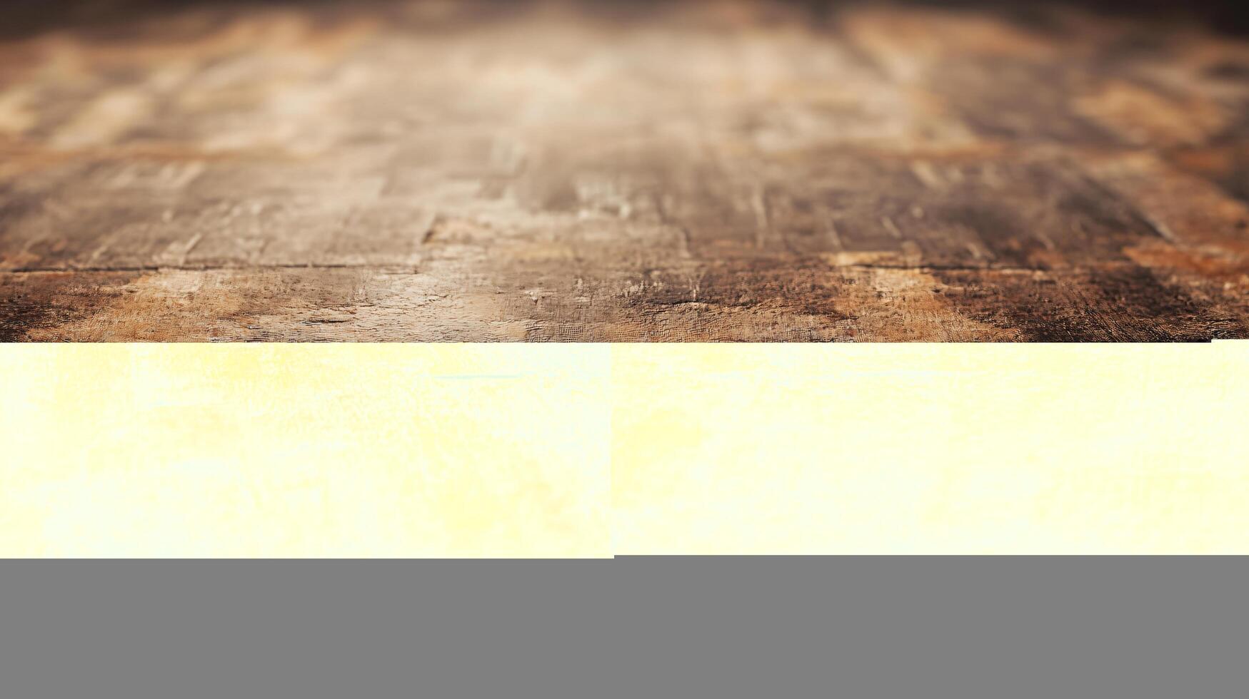 A wooden floor with a brown and tan color photo