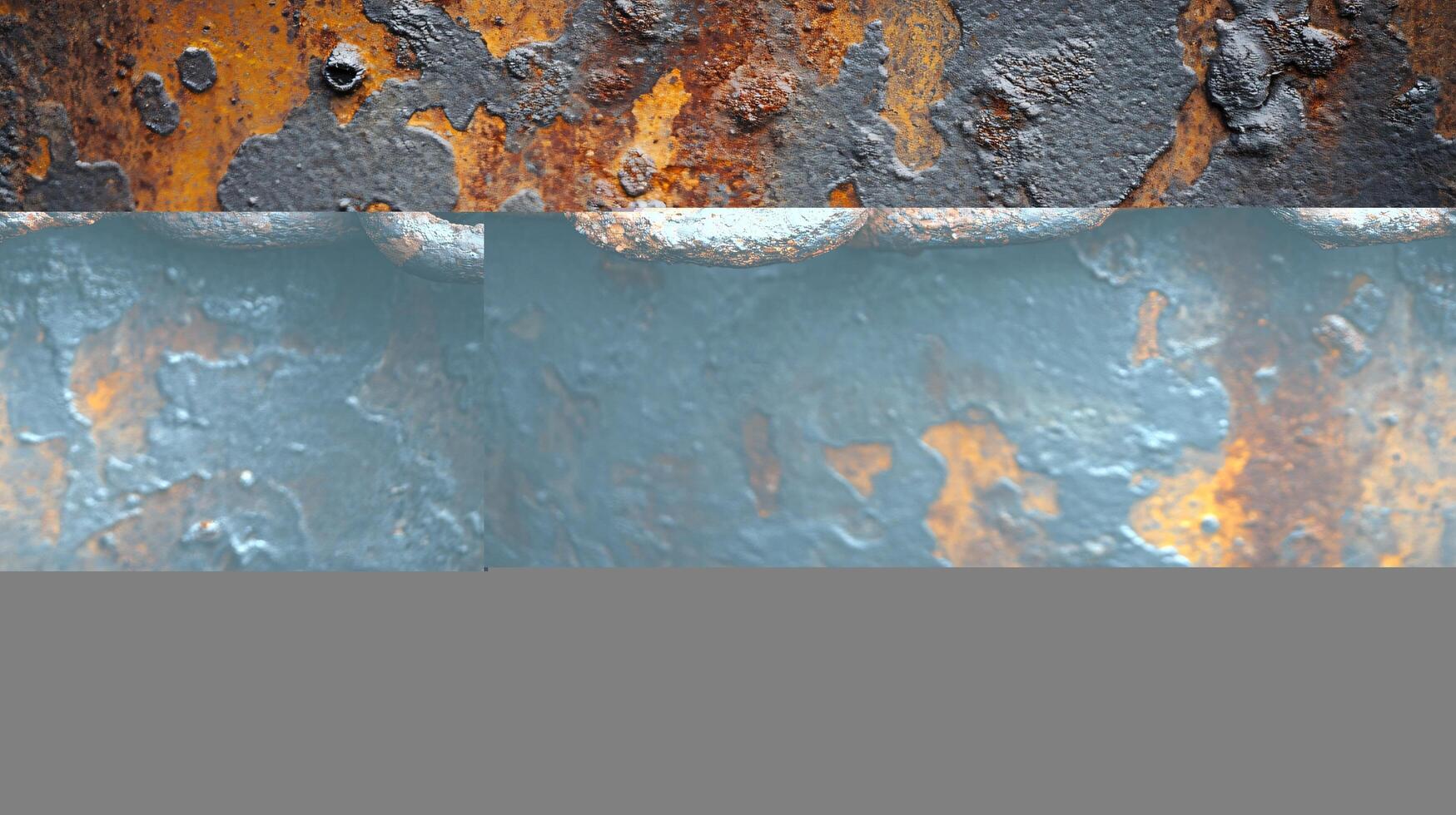 A chain is shown in a rusted, old, and worn state photo