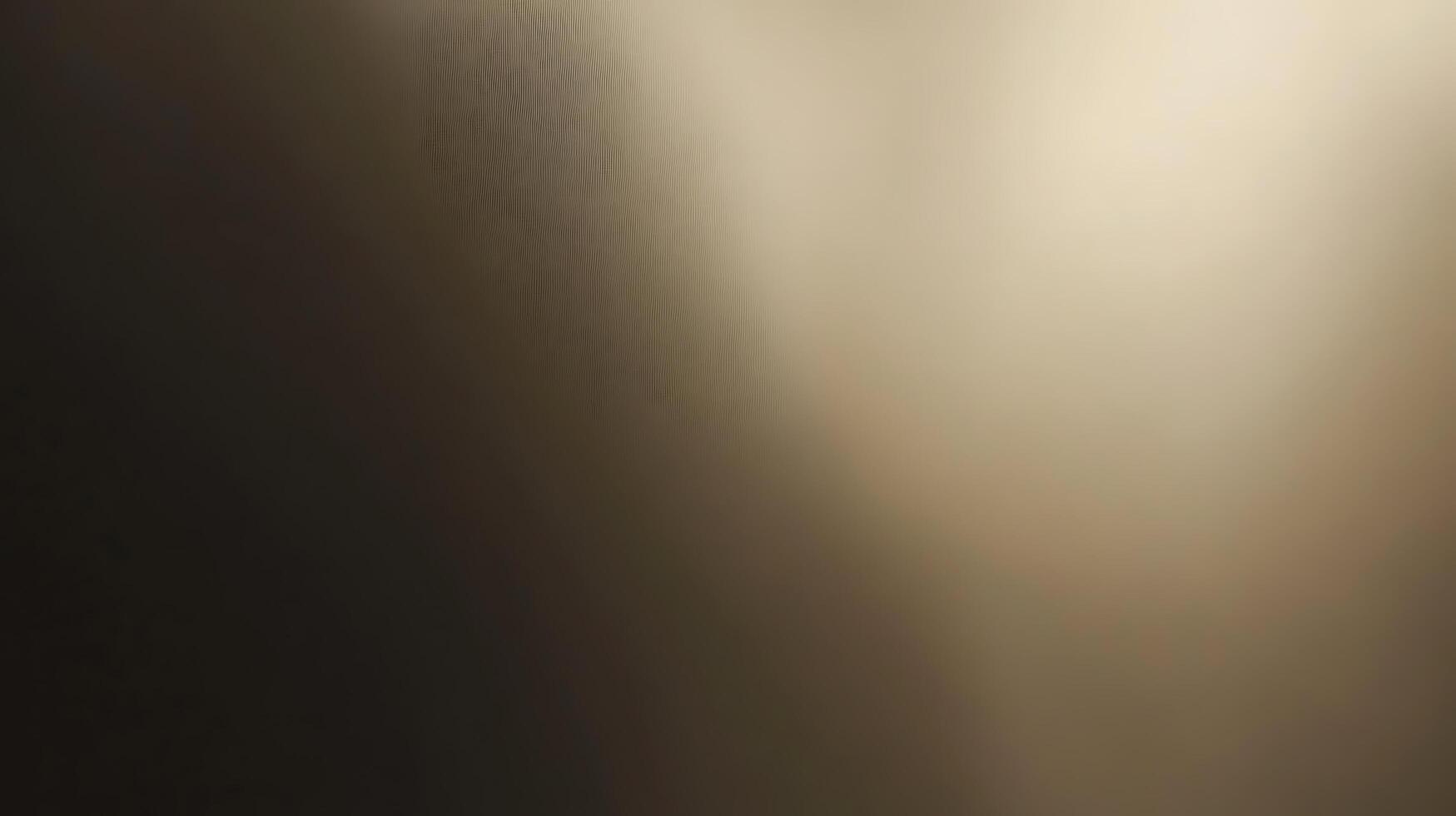 Abstract gradient background with a dark left side smoothly transitioning into a light beige or cream color on the right side. photo