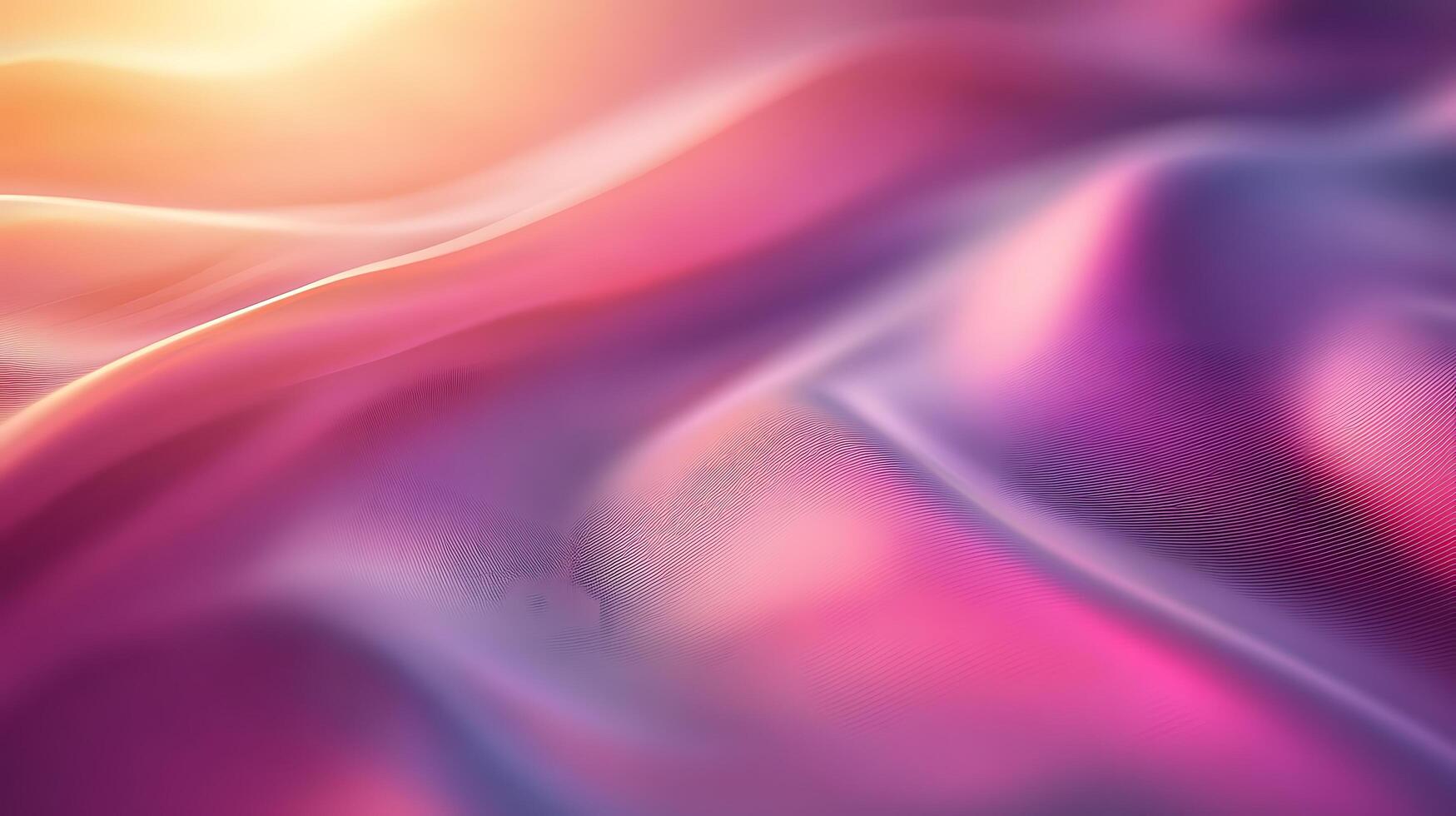 Abstract flowing textures of gradient colors orange, pink, and purple form an eye-catching backdrop. photo
