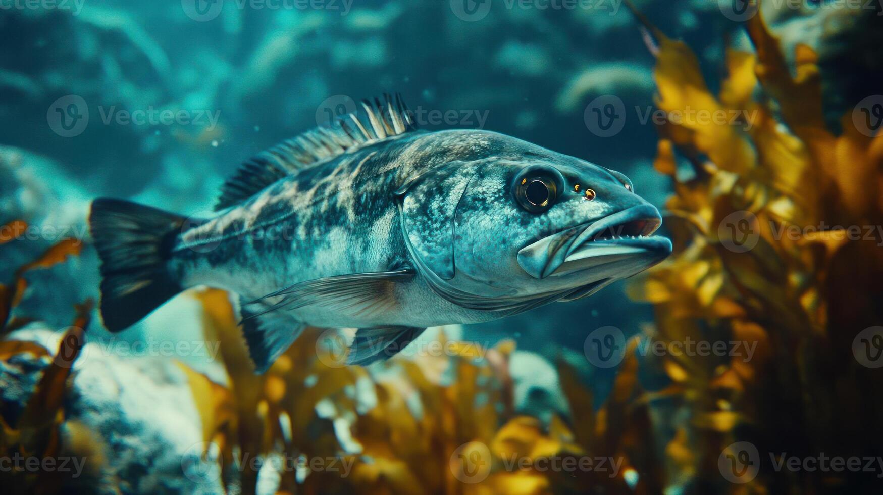 Close-up of a large fish photo