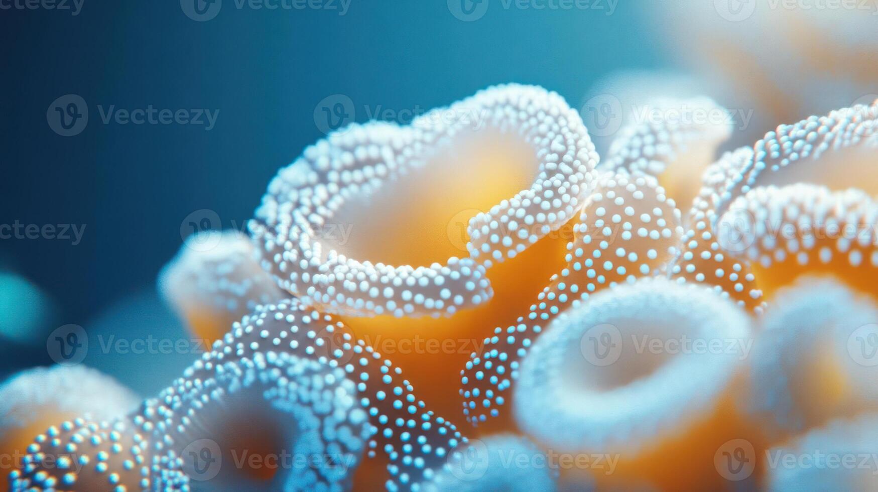 Microscopic view of cells under a microscope photo