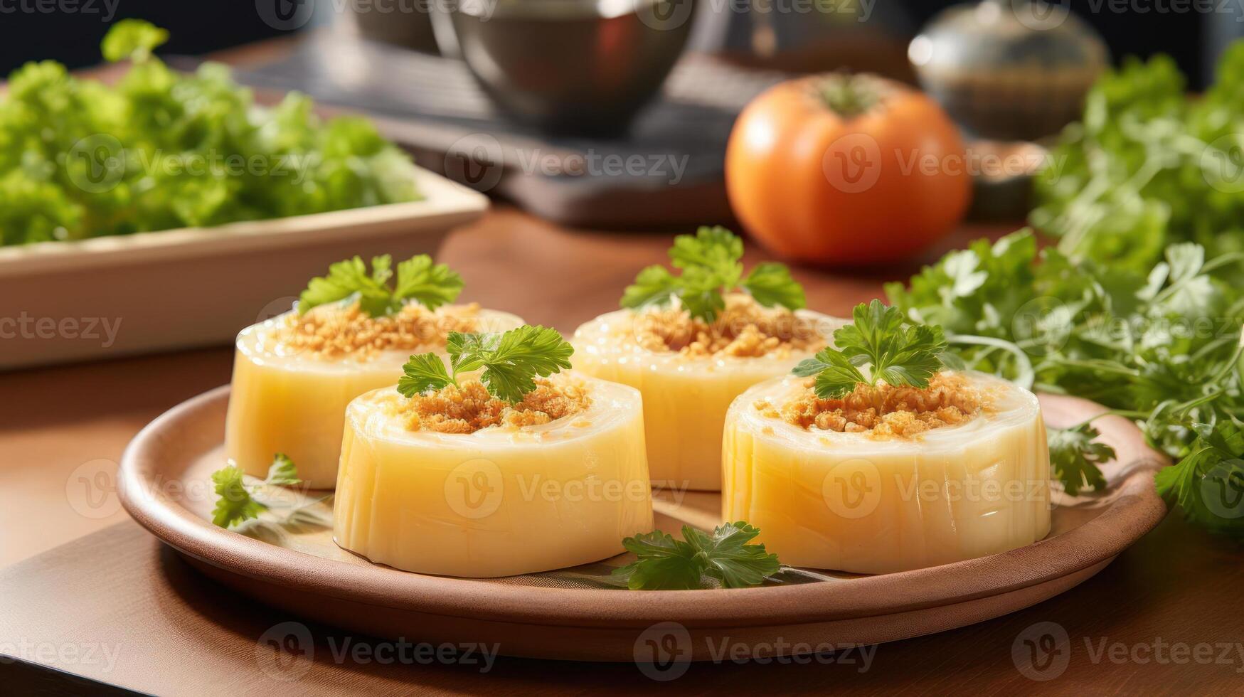 Delicious and healthy food for a balanced diet photo