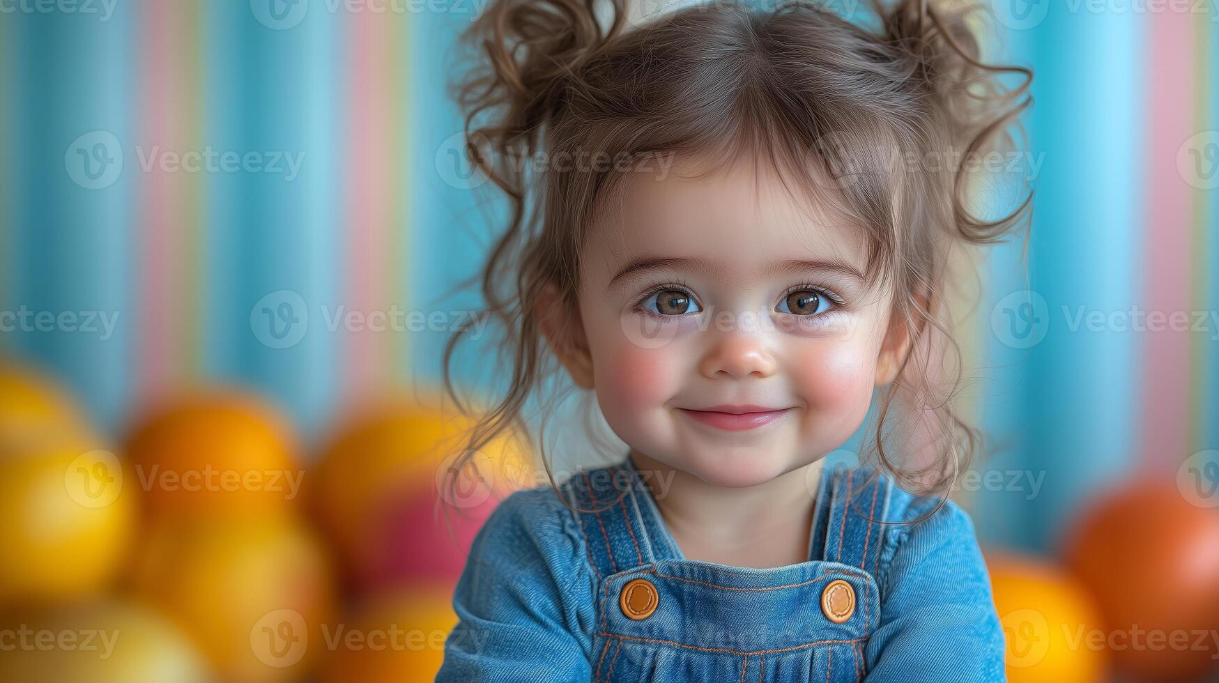A little girl with a big smile photo