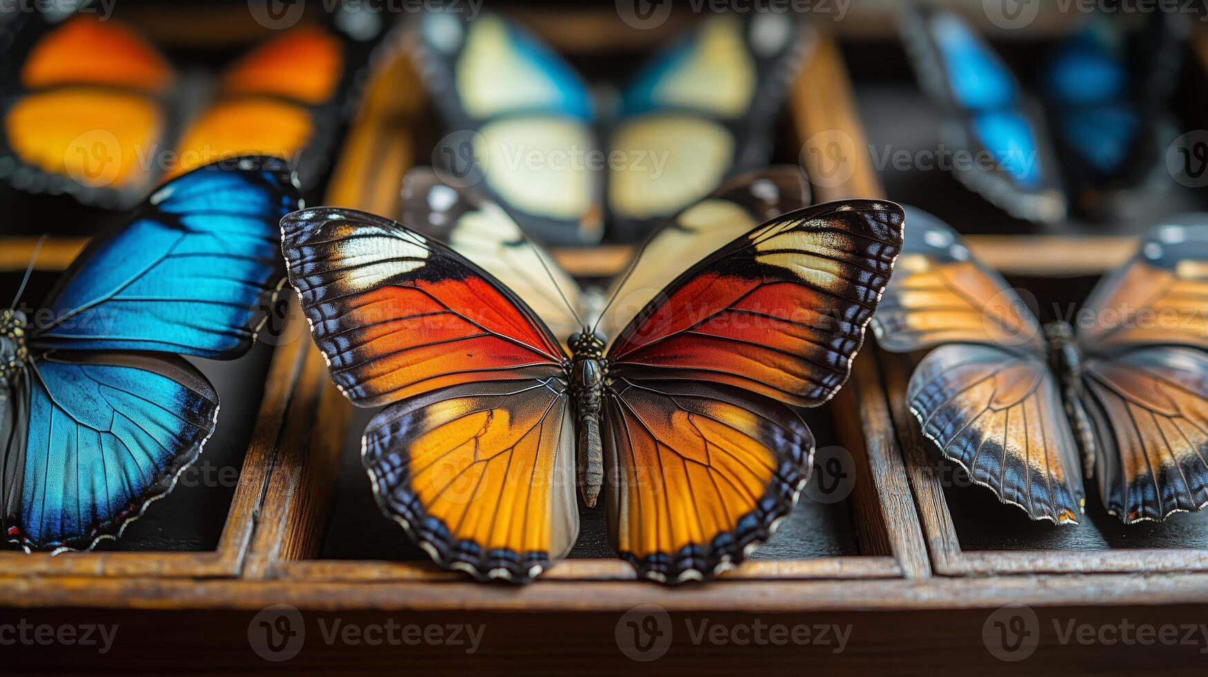 Butterflies in a box photo