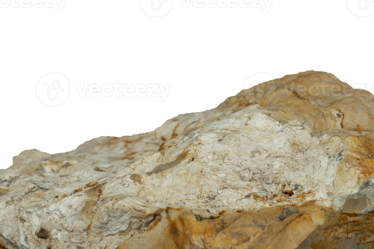 heavy solid stone in nature isolated png