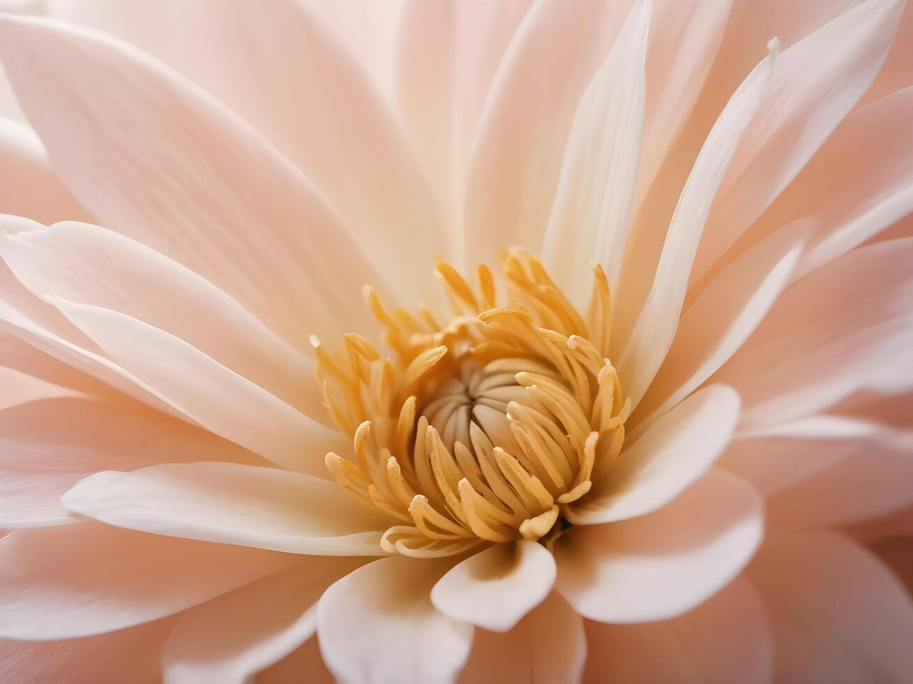 A macro view showcasing the fine, downy texture of petals with hair-like formations. photo