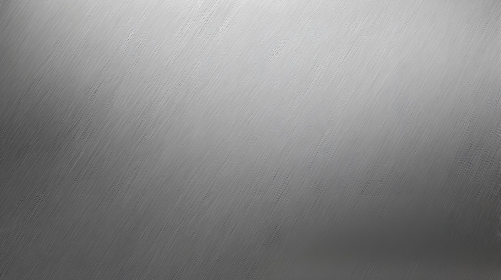 A macro image of metallic steel with a polished, brushed texture. photo